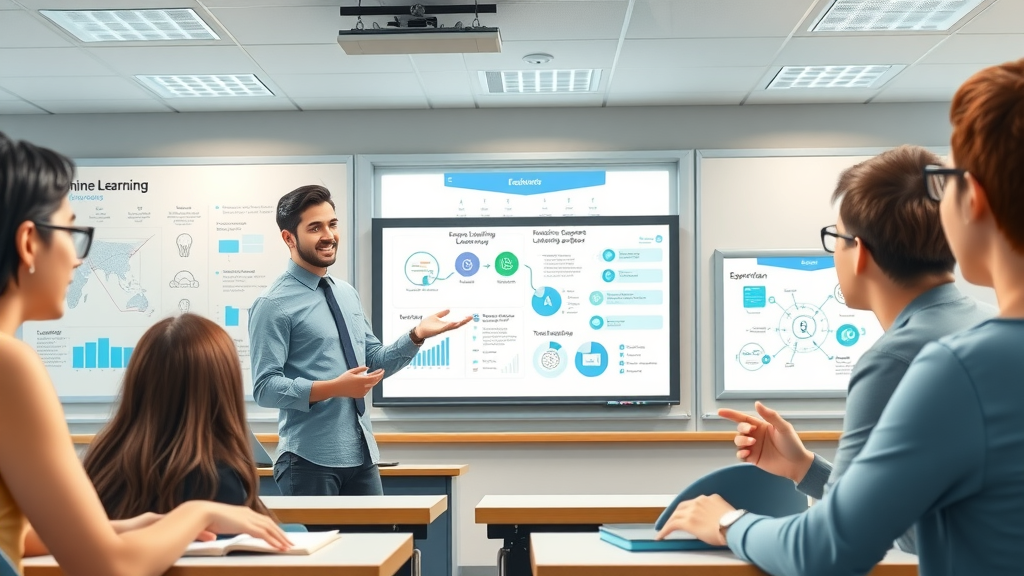 ai classroom with instructor in mississippi teaching machine learning and computer science