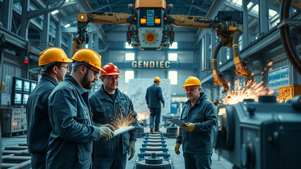 bollinger shipyard engineers welders icebreaker project polar security cutter advanced machinery robotic arms shipbuilding pascagoula