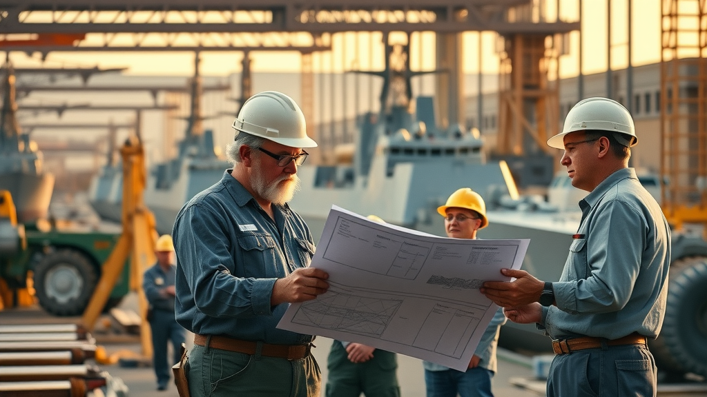 ingalls shipbuilding in Pascagoula, ships under construction, amphibious ship, flight ii, san antonio class, workers, milestones