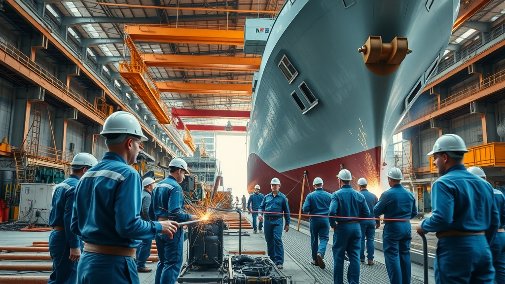 east bank shipbuilding, ingalls shipbuilding, san antonio class, flight ii, workforce teamwork, ship construction