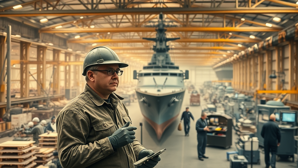historic images blend of Ingalls shipyard growth, Pascagoula shipbuilders through decades