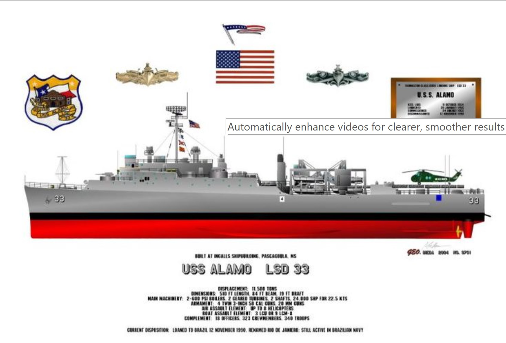 https://gulfcoasttech.net/ USS Alamo (LSD‑33)
