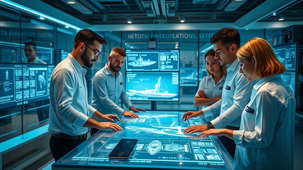 Diverse engineers plan digital twin workflow for naval ship at Austal USA’s mobile shipyard